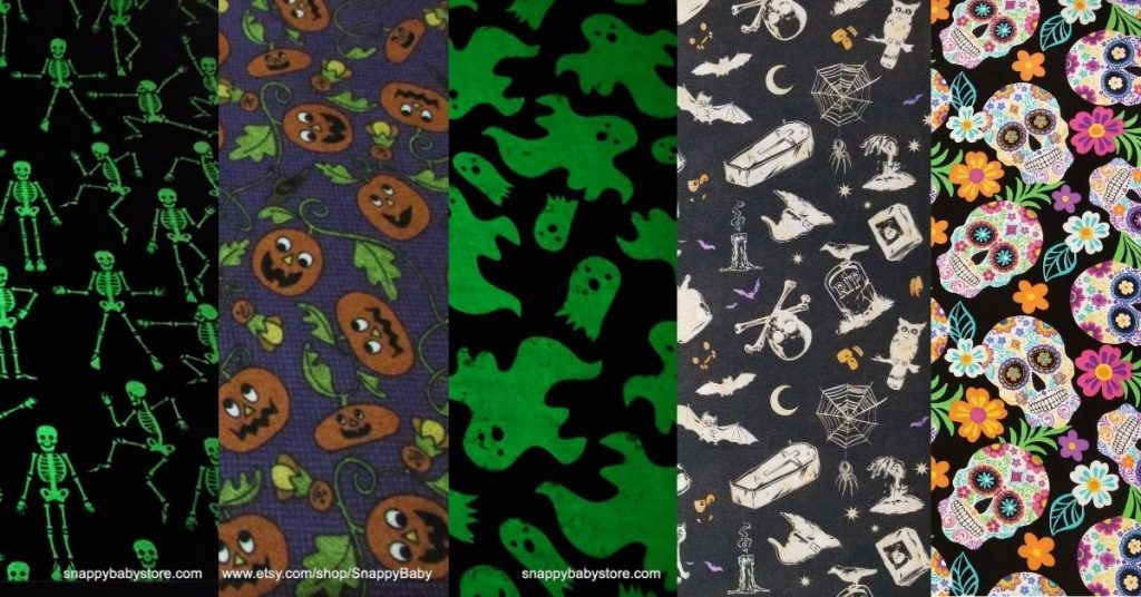 Flannel Quilting Novelty Halloween Fabric By The Yard
