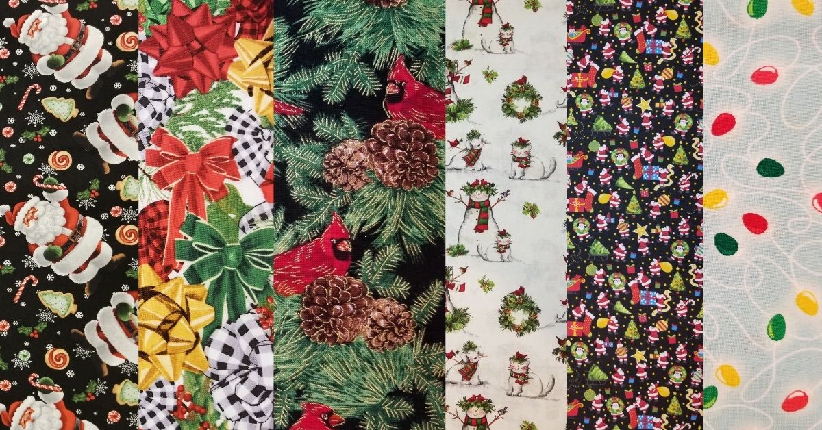Christmas Cotton Fabric By The Yard